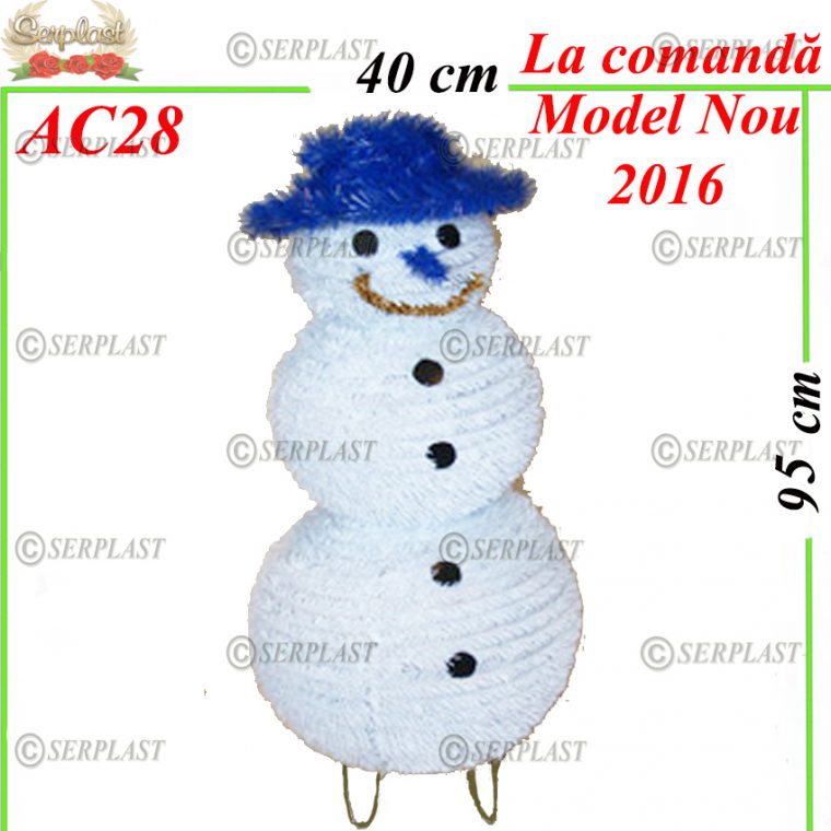Om de Zăpadă-Articole de Crăciun-Serplast