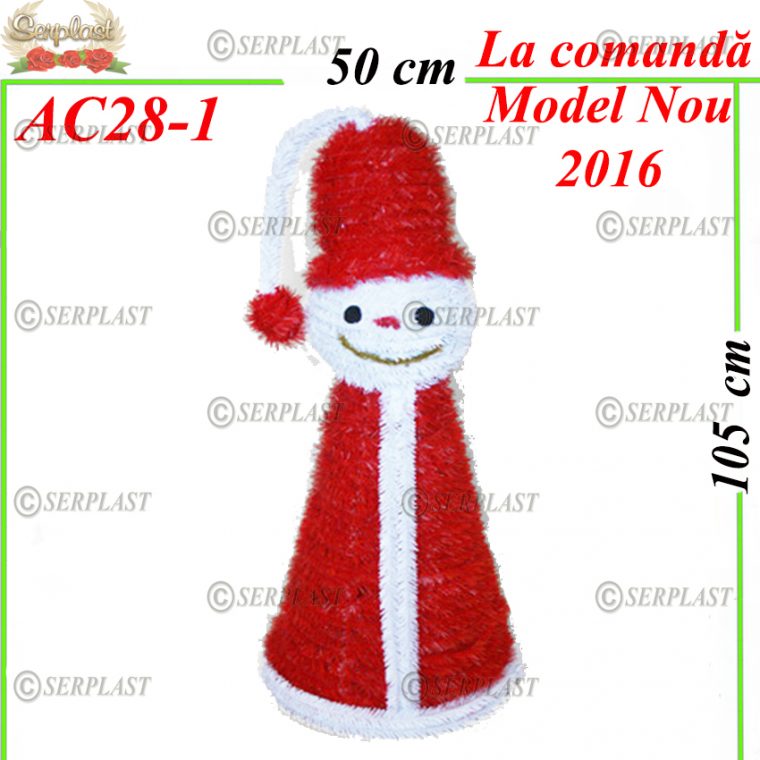 Om de Zăpadă tip Moș-Articole de Crăciun-Serplast