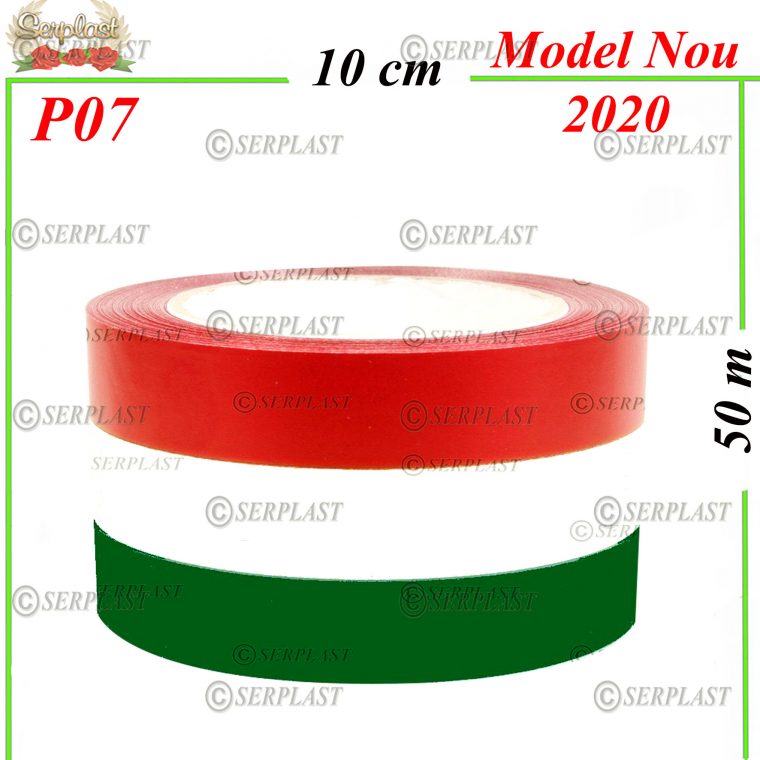 Panglică F10-50 tricolor PROMOȚIE - HU-Panglică-Serplast