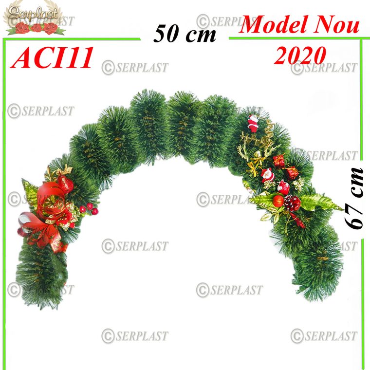 Pin lună împodobit (set de 5 buc)-Articole Crăciun împodobit-Serplast