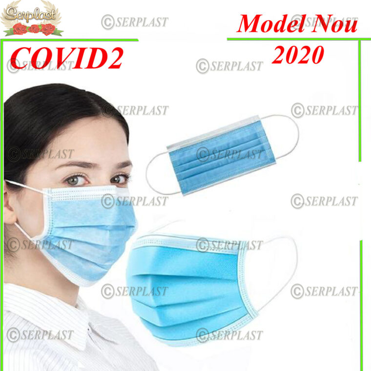 Set 50 bucati masti de protectie faciala, 3 straturipliuri cu elastic, din Poliamida, confort pro11-Alte Produse-Serplast
