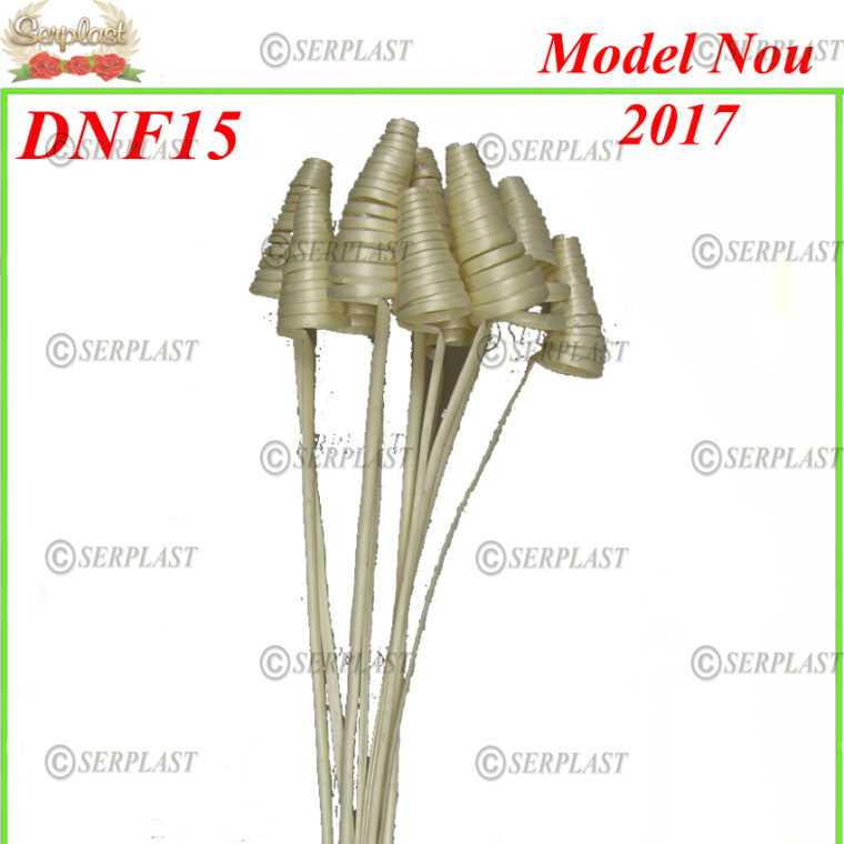 DNF15, Willow cone alb - Decor natural cu fir - Serplast