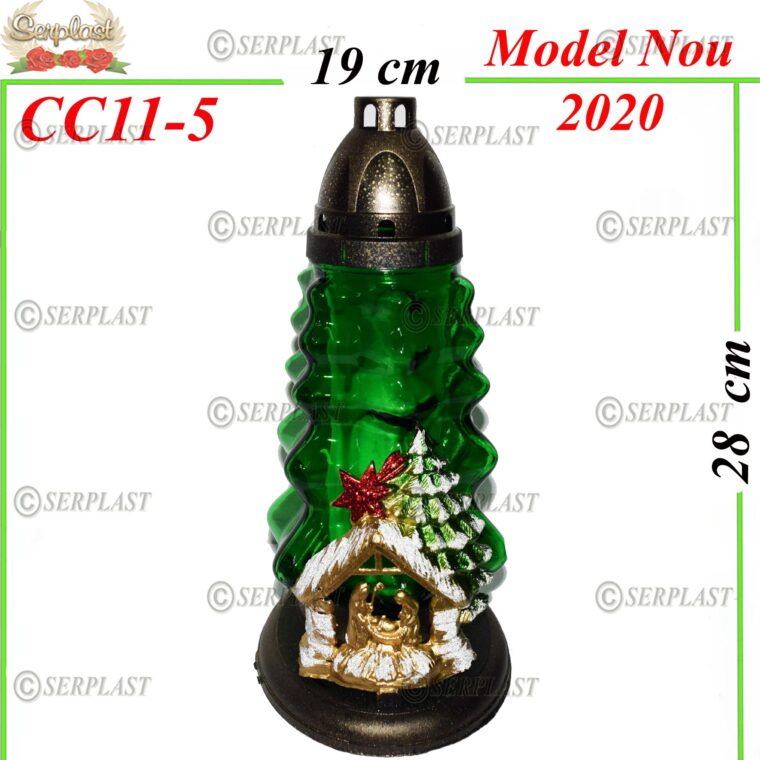 CC11-5, Candelă de crăciun cu iesle din Betleem 7.9 lei - Candela - Serplast