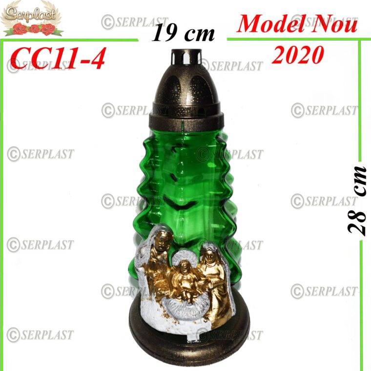 Cod: C11-4, Candelă de crăciun cu iesle din Betleem 7.9 lei - Candela - Serplast