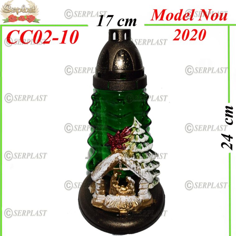  CC02-10, Candelă de crăciun cu iesle din Betleem 5.9 lei - Candela - Serplast