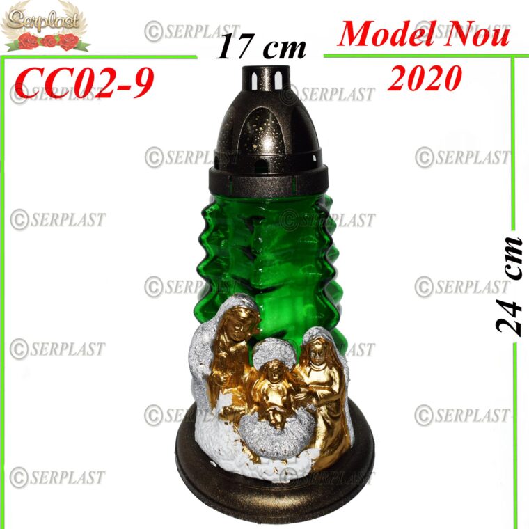 CC02-9, Candelă de crăciun cu iesle din Betleem 5.9 lei - Candela - Serplast