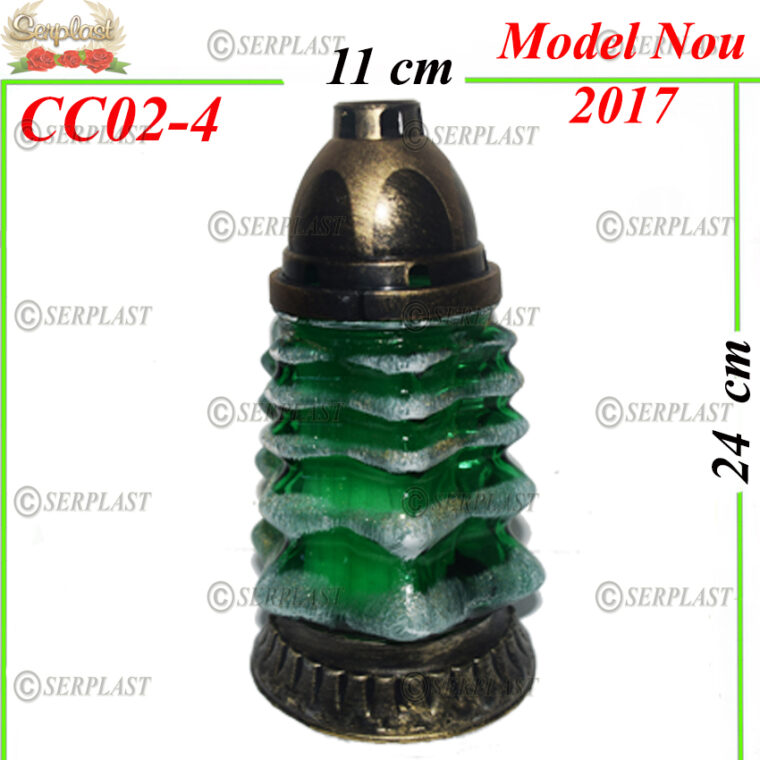 CC02-4, Candelă de crăciun cu zăpadă 5.5 lei - Candela - Serplast