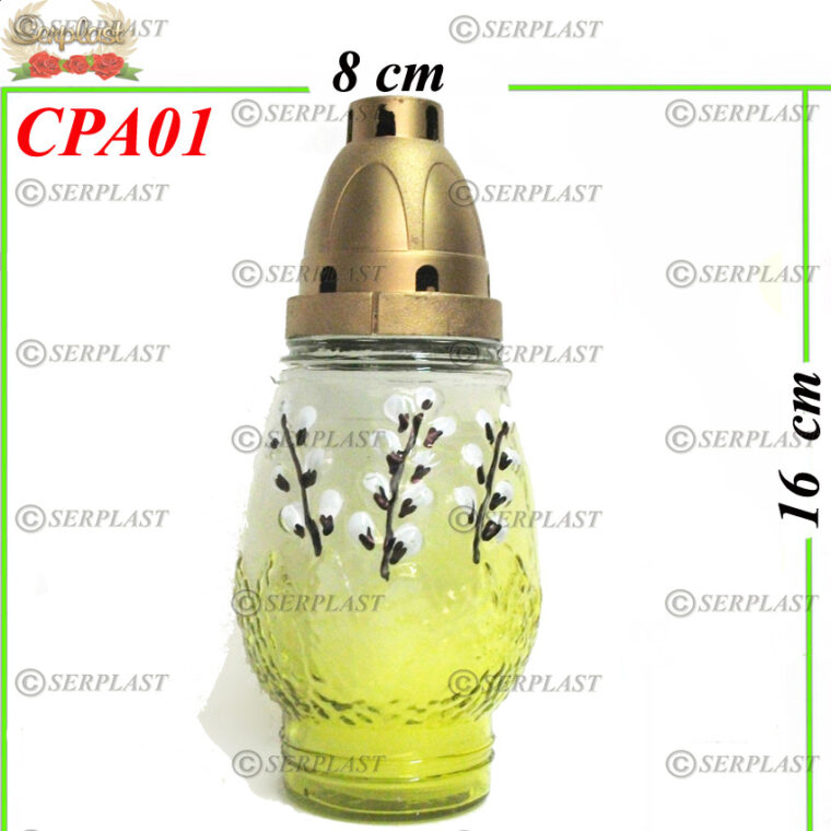  CPA01, Candelă de paşti cu mâțișor 3.5 lei - Candela - Serplast