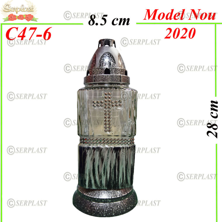 C47-6, Candelă cu cruce 8.5 lei - Candela - Serplast
