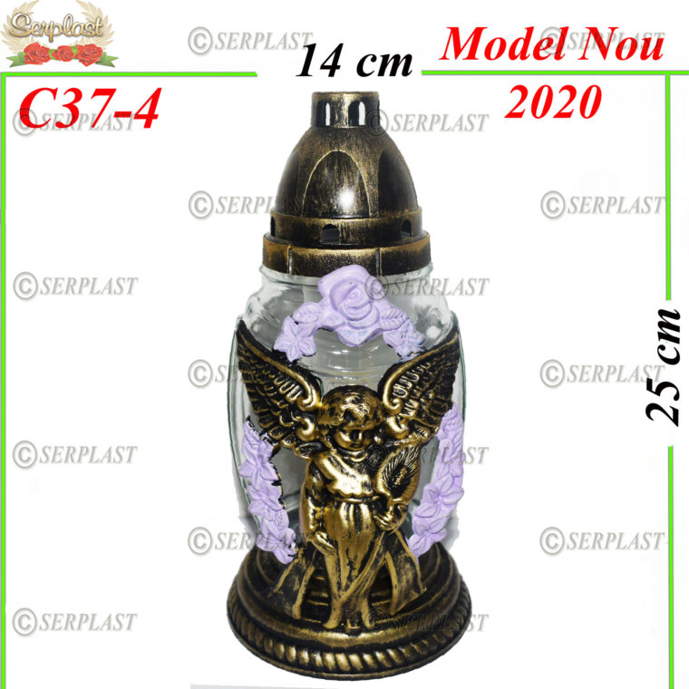 C37-4, Candelă cu ingeras 7.4 lei - Candela - Serplast