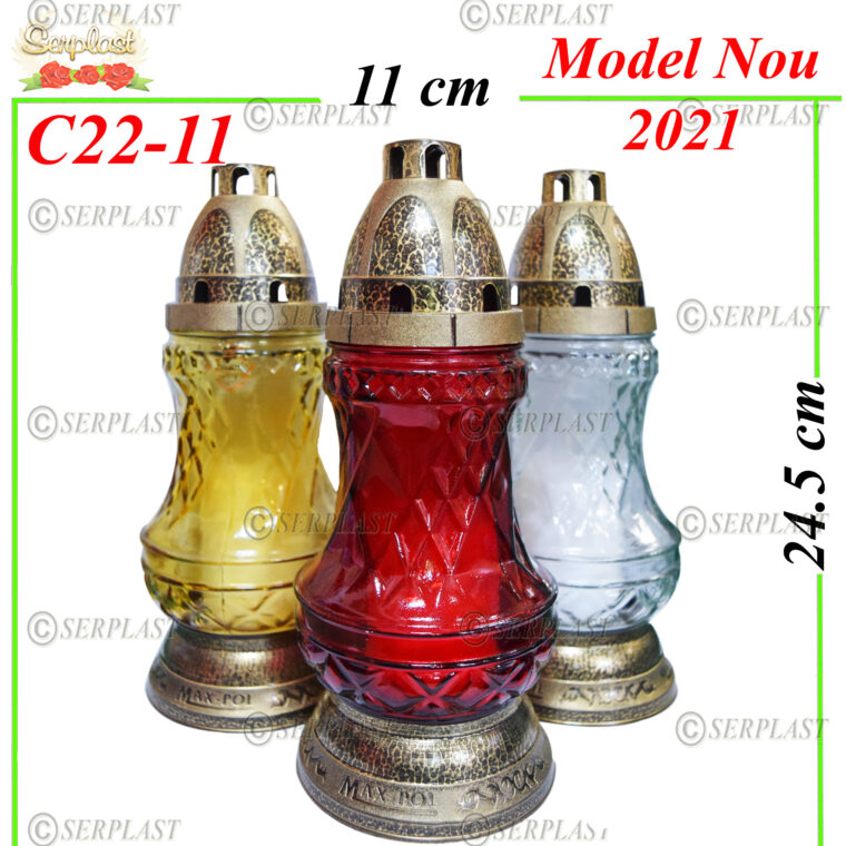 C22-11, Candelă cu romburi 7 lei - Candela - Serplast
