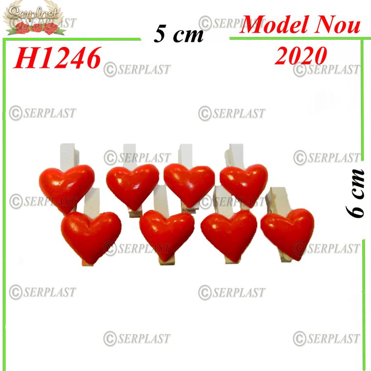 H1246 Decor clamă (inimioară)-Articole din magazinul nostru-Serplast
