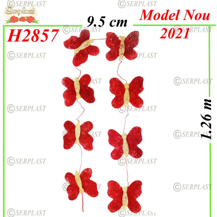 H2857 Ghirlandă cu fluturi-Articole din magazinul nostru-Serplast