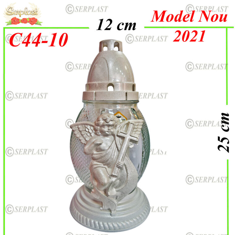 C44-10, Candelă cu îngeraș 10.5 lei- Candele - Serplast
