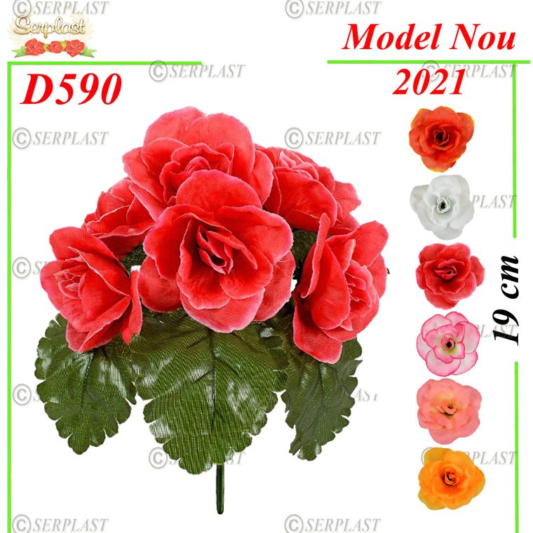 Buchet D590-Buchete de flori artificiale-serplast