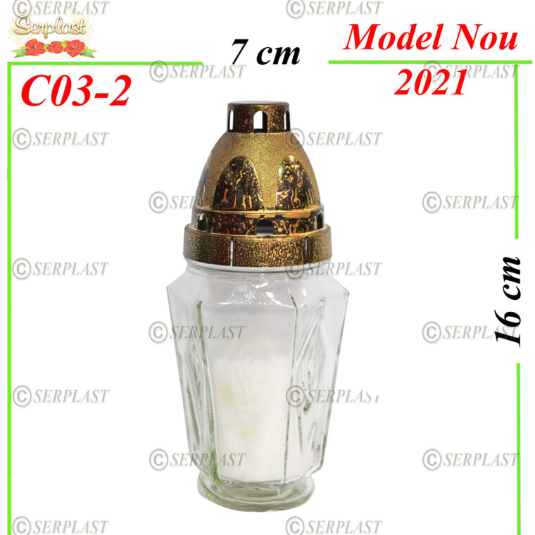 C03-2, Candelă mică 2.3 lei - Candele - Serplast