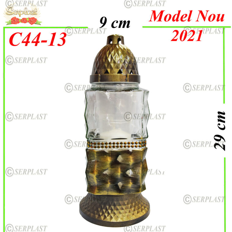 C44-13, Candelă cu model 8 lei - Candele - Serplast