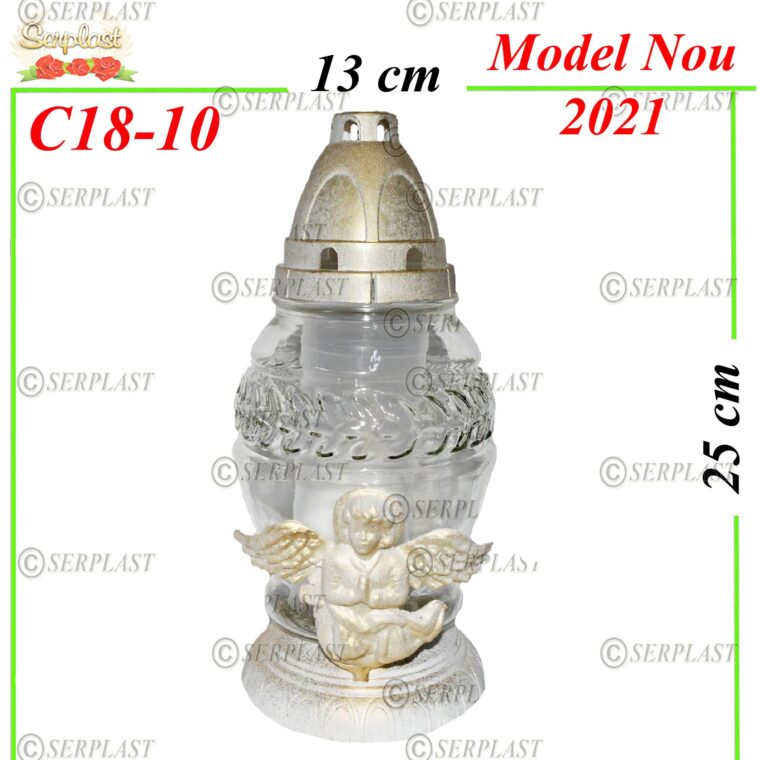 C18-10, Candelă cu înger 6 lei- Candela - Serplast