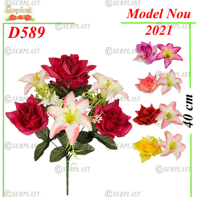 D589-BUCHET-7.5LEI- Buchete de Flori Artificiale-Serplast