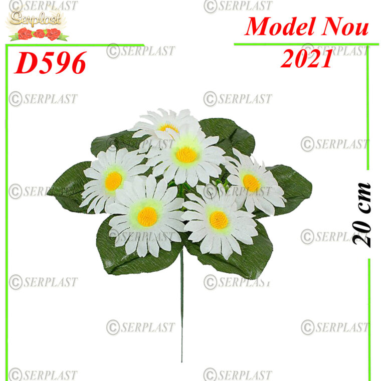 Buchet Margaretă D596-Buchete de flori artificiale-serplast