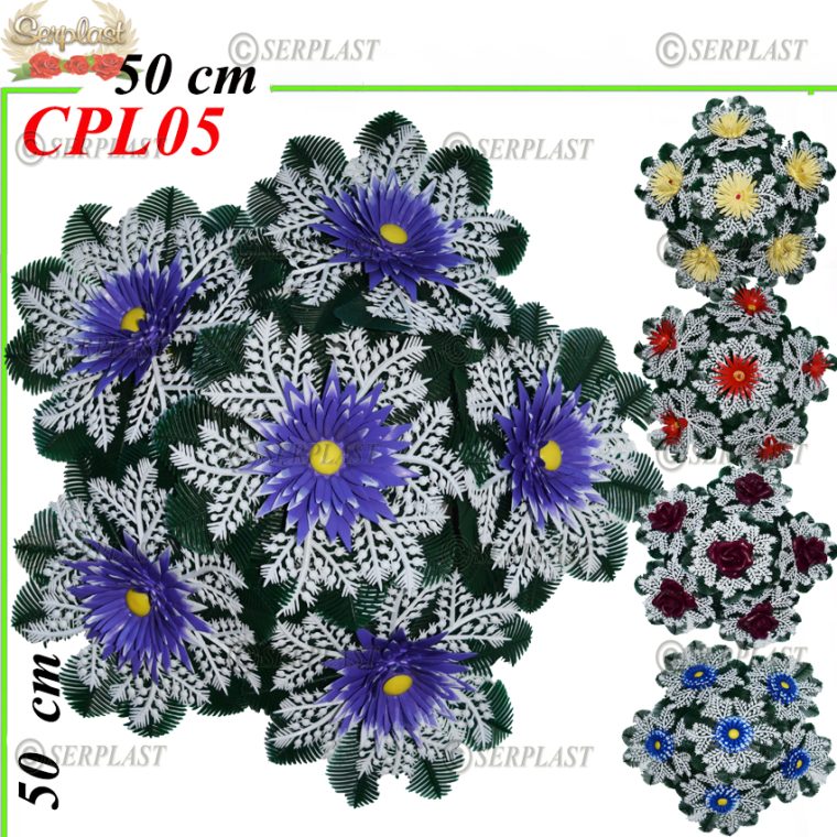 Coroană Funerară artificială Mică I Traditional-Coroane Traditionale-Serplast