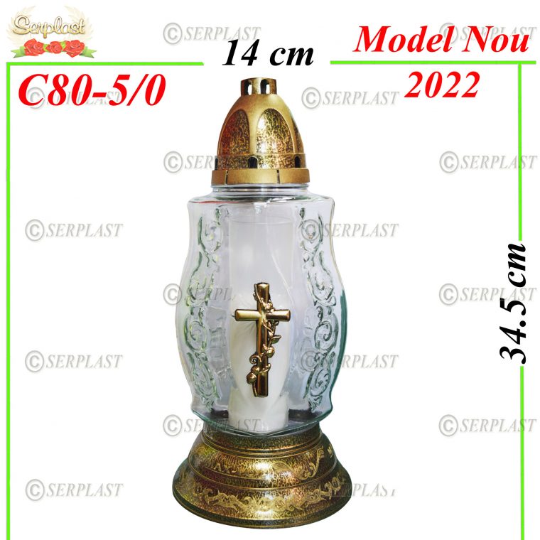 C80-5-0-Candela cu cruce mare-2 buc.set-18.5lei-Candela-Serplast