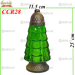 Candelă de Crăciun cu brad 10.5 lei (set de 7 buc) 25cm CCR28 -w