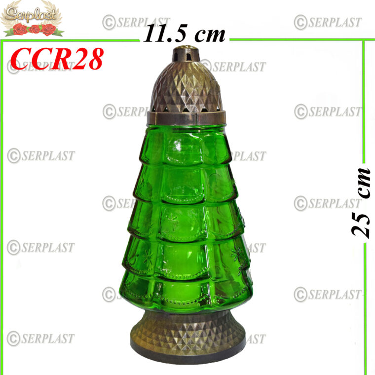 Candelă de Crăciun cu brad 10.5 lei (set de 7 buc) 25cm CCR28 -w