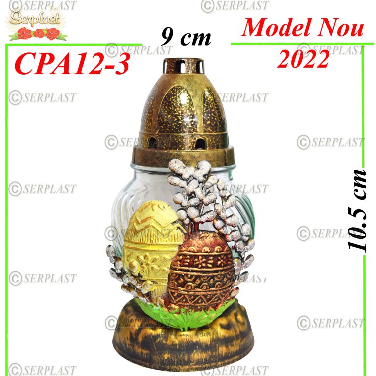 CPA12-3, Candelă cu ou 6.5 lei - Candele - Serplast