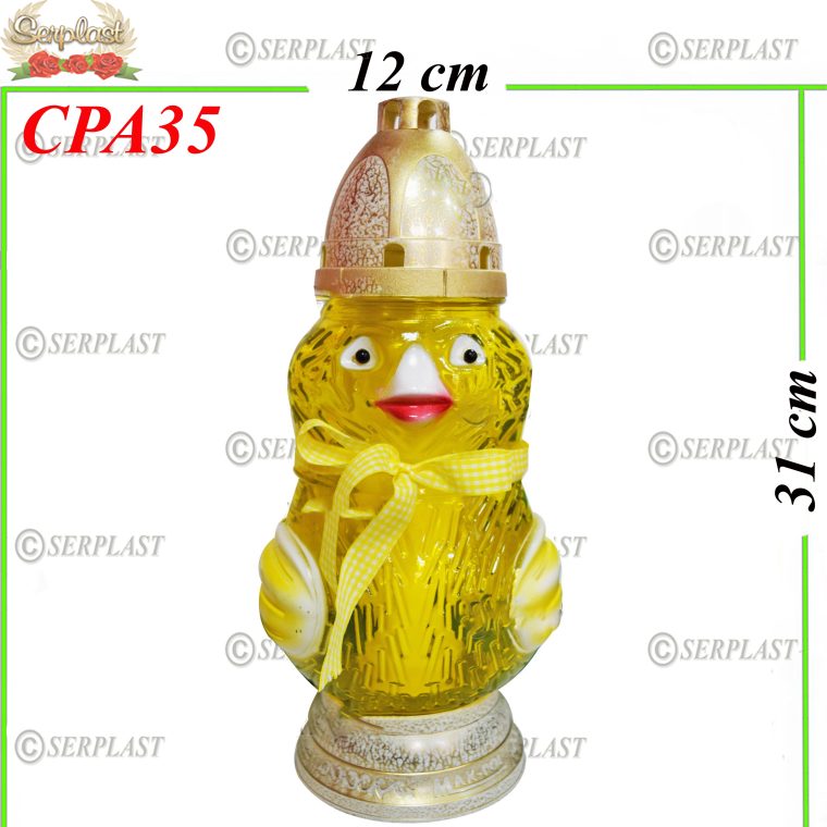 Candelă cu pui 17 lei (set de 6 buc) 31cm CPA35 -w