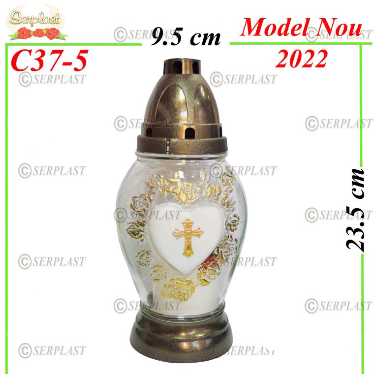 C37-5, Candelă cu cruce 7.3 lei - Candele- Serplast