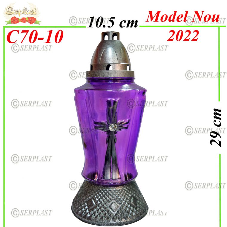 C70-10, Candelă cu cruce 9.8 lei - Candele - Serplast