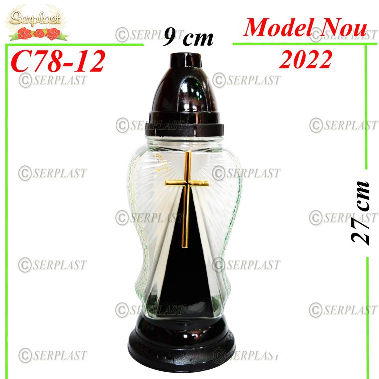 C78-12, Candelă cu cruce 15.6 lei - Candela - Serplast