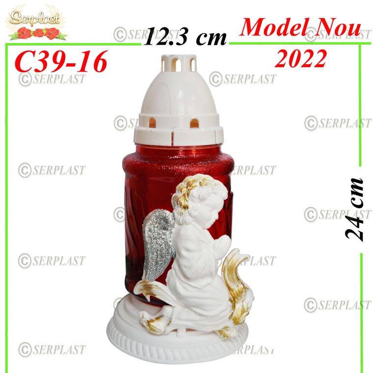 C39-16-Candela cu ingeras-6buc.set-7lei-Candela-Serplast