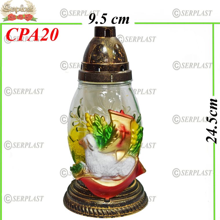 Candelă cu miel 8.9 lei (set de 6 buc) CPA20 -w