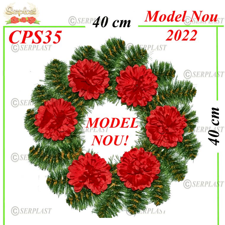 Pin spirală Ø40 -Impodobit simplu- Pin Împodobit Simplu-Serplast-producator