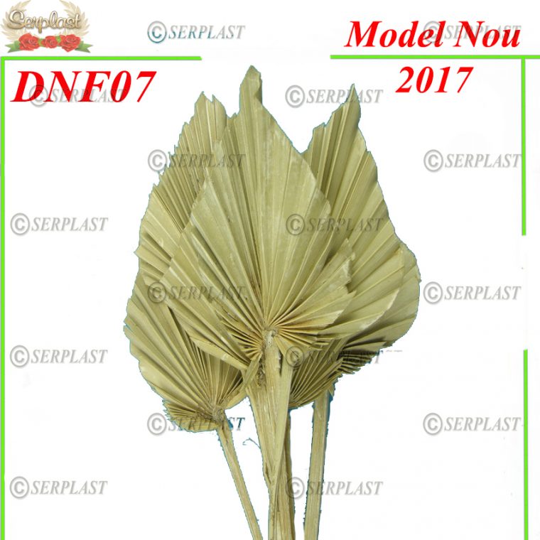 Frunza de palmier mijloc, 9 buc DNF07-Decor Natural cu fir-Serplast