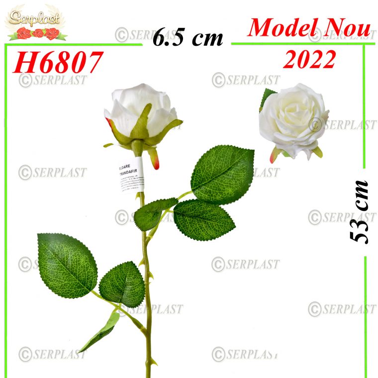 H6807-Trandafir la fir-4.7lei- Buchete de Flori Artificiale-Serplast