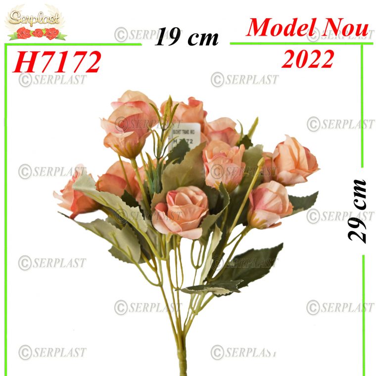 H7172-Trandafir-10lei- Buchete de Flori Artificiale-Serplast