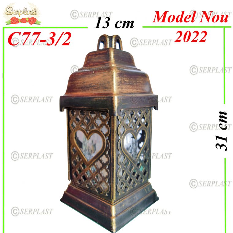 C773-2--Felinar cu inimă 18lei-Candele-Serplast