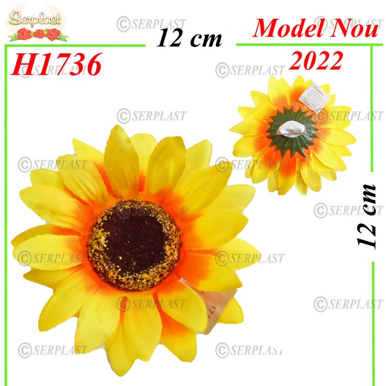 H1736-Decor Floarea Soarelui-4lei-Articole de toamna-Serplast magazin