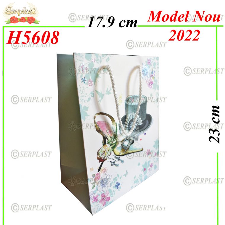H5608-Punga Cadou-4lei-Pungi Cadou-Serplast magazin