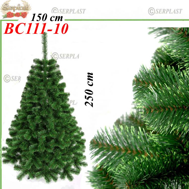 Brad artificial de crăciun super ofertă cu varf verde Viena Green Exlusive BC111-10-Brad artificial de Crăciun-Serplast