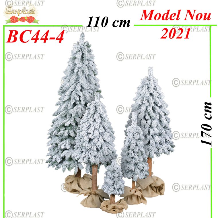 Brad Artificial Ascutit cu Zapada -170cm -BC44-4-Brad Artificial de Craciun-Serplast
