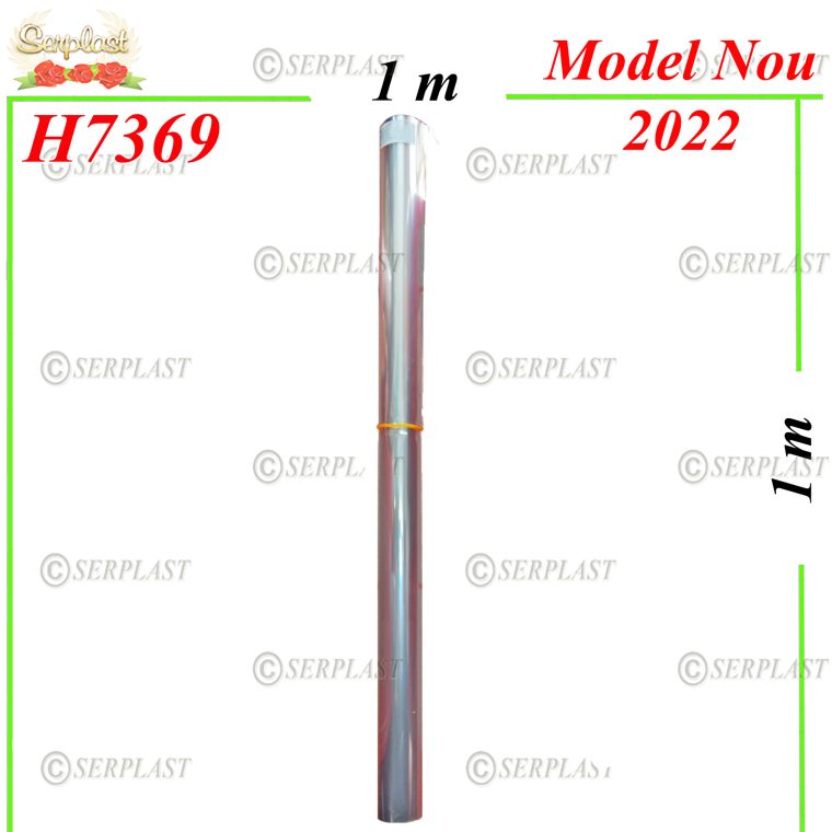 H7369-Folie Transparenta-1m-1m-87lei-Articole pentru Florării-Serplast
