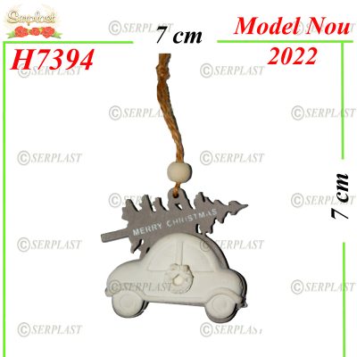 H7394-Ghirlanda masinuta- 4 lei-Articole de Craciun Magazin-Serplast