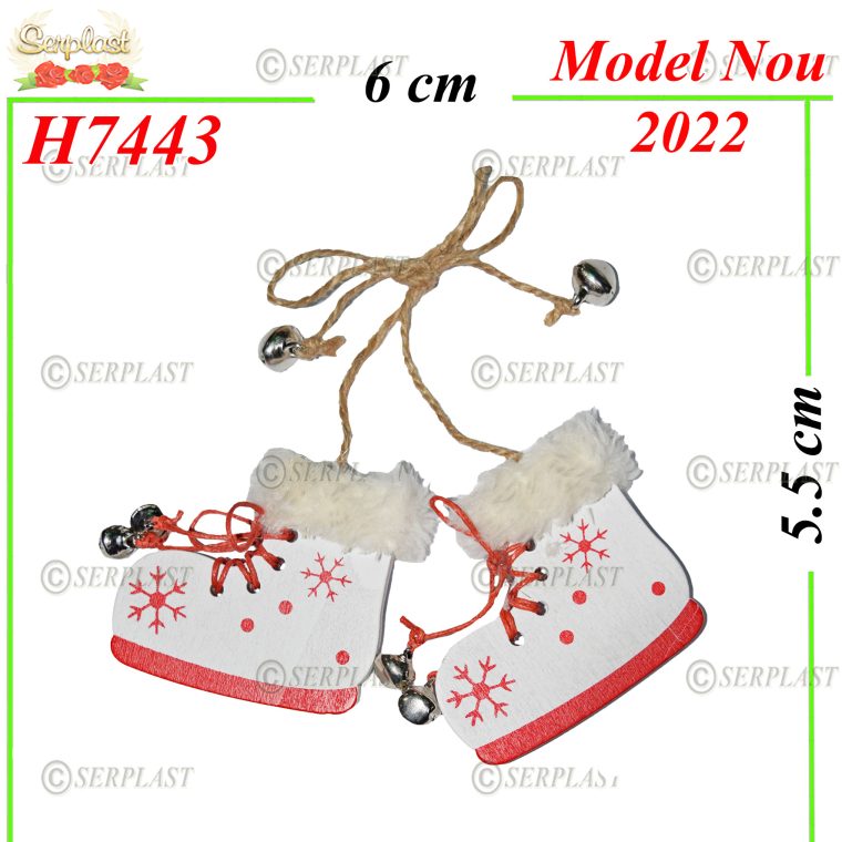 H7443- Decor Patine - 6 lei-Articole de Craciun Magazin-Serplast
