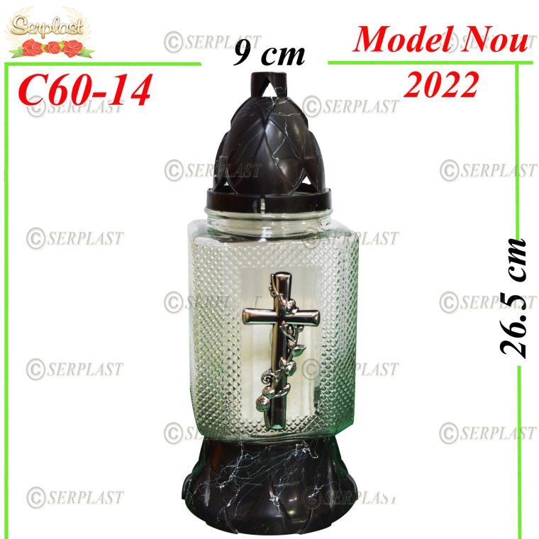 C60-14-Candela cu Cruce-8buc.set-10.3lei-Candela-Serplast