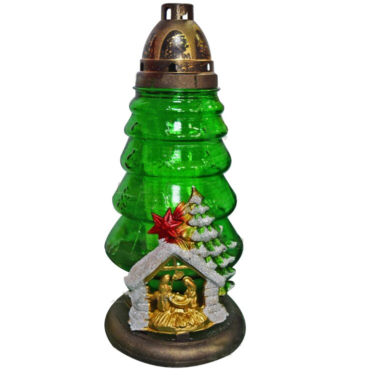 Candelă de Crăciun cu Betleem 12.5 Lei (set de 5 buc) 29cm, CCR39