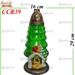 Candelă de Crăciun cu Betleem 12.5 Lei (set de 5 buc) 29cm, CCR39 -w